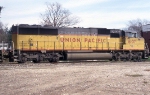 UP 6107 on a NB autorack